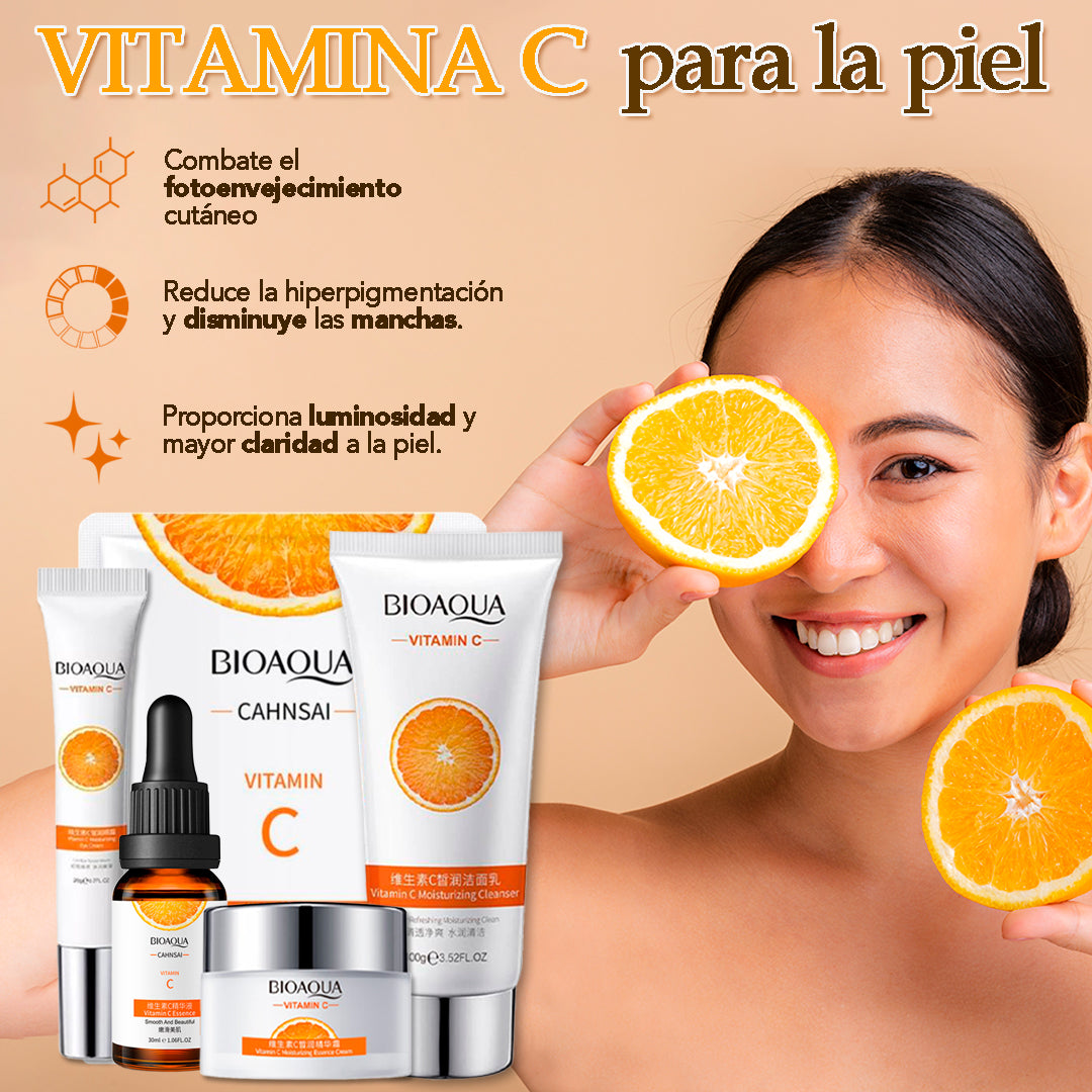 BIOAQUA - COMBO VITAMINA C + SERUM DE 30 ML Hermosa Universo